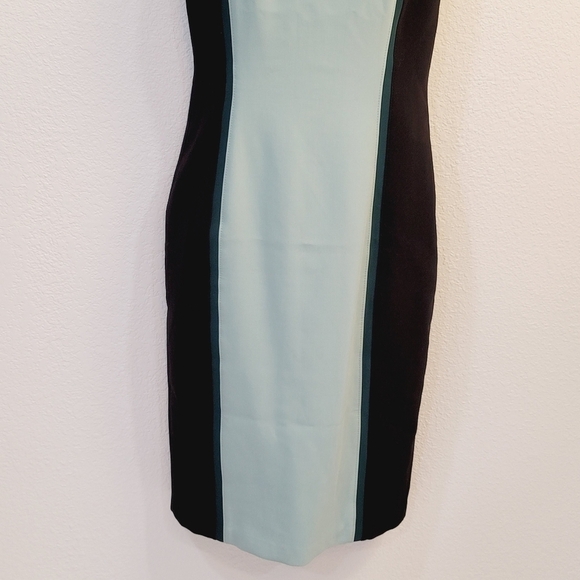 Whbm Sleeveless Color-block Sheath Dress Size: 0 - Picture 7 of 14
